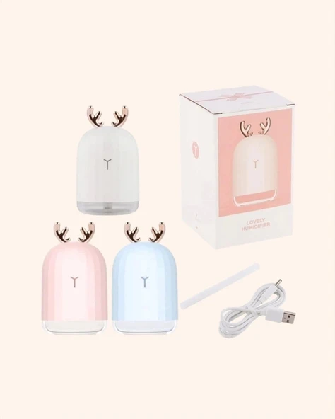 CEYLAN ADAM 4–8 Saat Çalışma Süreli USB Portatif Masa Nemlendirici - Resim 5