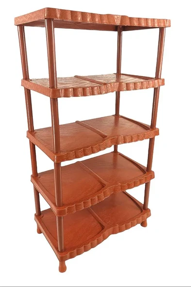 LitaeTrend Rubiy Kahverengi Ayakkabılık Royaleks-KP042 - Resim 2