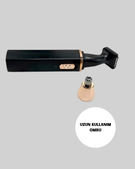 CEYLAN ADAM USB Şarjlı Sessiz Burun ve Kulak Kılı Temizleme Cihazı - Resim 5