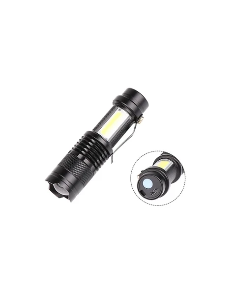 CEYLAN ADAM Mini Boy LED El Feneri - 2000 Lümen, Su Geçirmez Tasarım - Resim 2