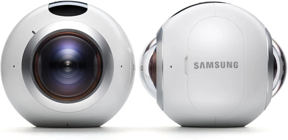 Samsung Gear 360 Gerçek 360  Yüksek Çözünürlüklü VR Kamera - Resim 5