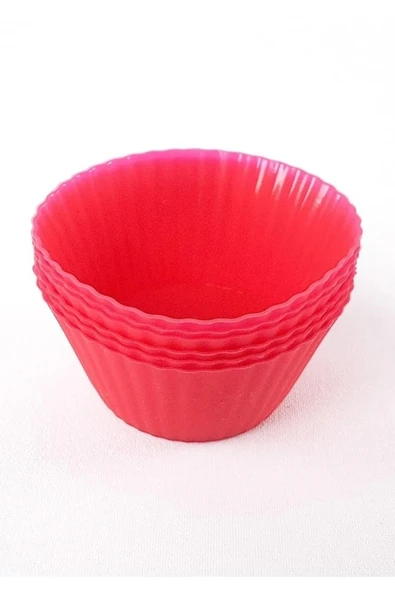 LitaeTrend 6lı Silikon Kek Kalıbı Royaleks-OKY-002 - Resim 2