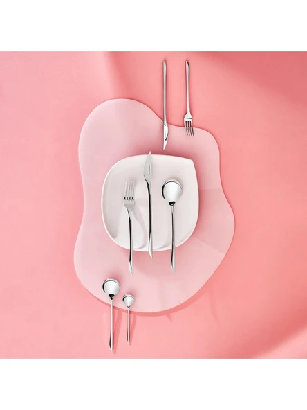 Karaca Premium Platin Von 12 Kişilik 84 Parça Çatal Kaşık Bıçak ürün görseli 1