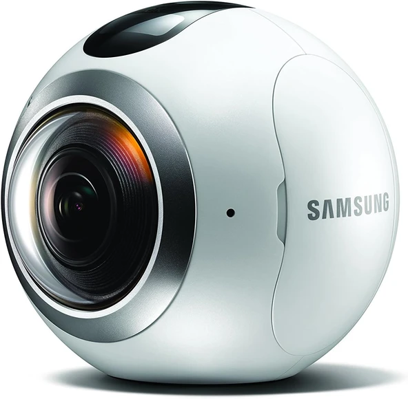 Samsung Gear 360 Gerçek 360  Yüksek Çözünürlüklü VR Kamera - Resim 2