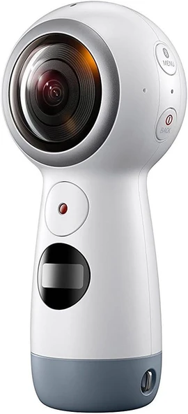 Samsung Gear 360 SM-R210 (2017 Sürümü) Küresel Kamera 360 Derece 4K Kamera (Uluslararası Sürüm) - Resim 2