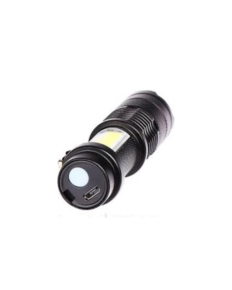 CEYLAN ADAM Taşınabilir Şarjlı LED Fener - 4 Modlu, 2000LM, Ayarlanabilir Odak - Resim 4