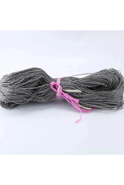 LitaeTrend Koyu Gri Renk Çile Kağıt İp Çanta Ipi Supla Ipi  No:53 - (550-600 gr) ürün görseli 1