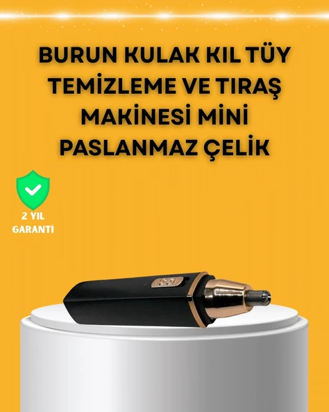 CEYLAN ADAM USB Şarjlı Sessiz Burun ve Kulak Kılı Temizleme Cihazı ürün görseli 1