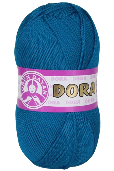 LitaeTrend 1 Adet Dora El Örgü İpi Yünü 100 gr 026 Okyanus ürün görseli 1