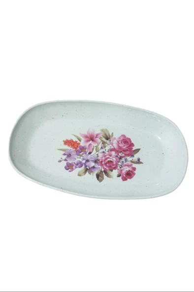 LitaeTrend Melamin Kayı Tabak Royaleks-146 ürün görseli 1