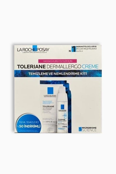 La Roche Posay Toleriane Temizleme Ve Nemlendirme Kiti ürün görseli 1