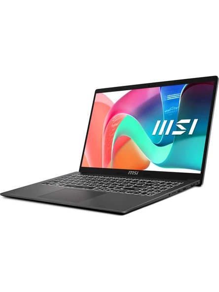 MSI Modern 15 F13MG i5-1334U 64GB 2TB SSD 15.6" FHD Freedos Laptop, Notebook F13MG-869XTR 006 - Resim 3