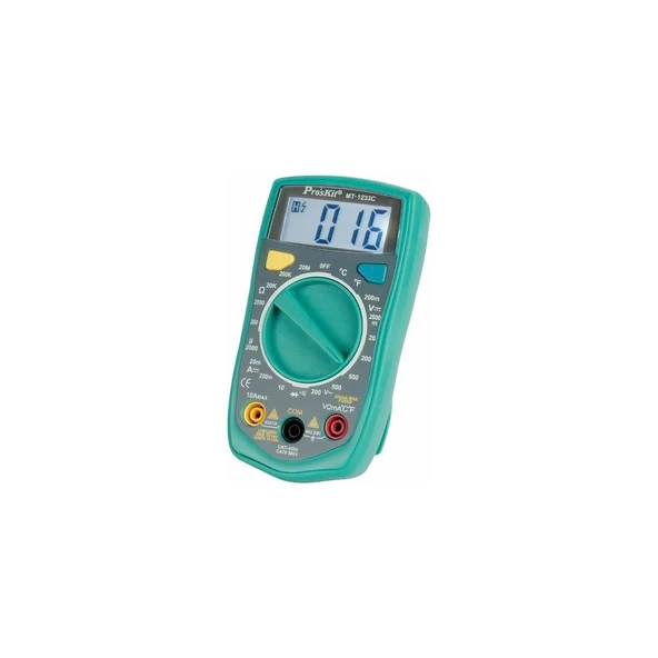 Proskit MT-1233C 3 1/2 Dijital Multimetre(Avometre) ürün görseli 1