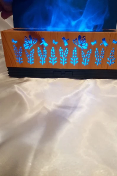 Difüzör Buhar Makinası Hava Temizleyici Led Işıklı Soğuk Buhar Nemlendirici - Resim 3