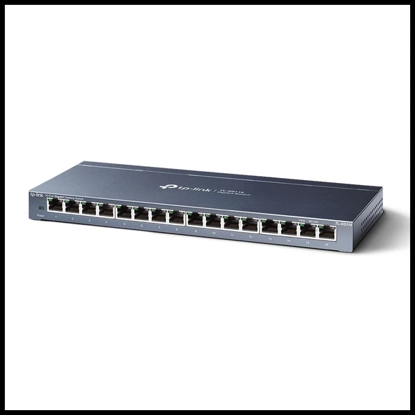Tp-lınk Tl-sg116(un) V2, 16 Port, Gigabit, Metal Kasa, Masaüstü Switch - Resim 3