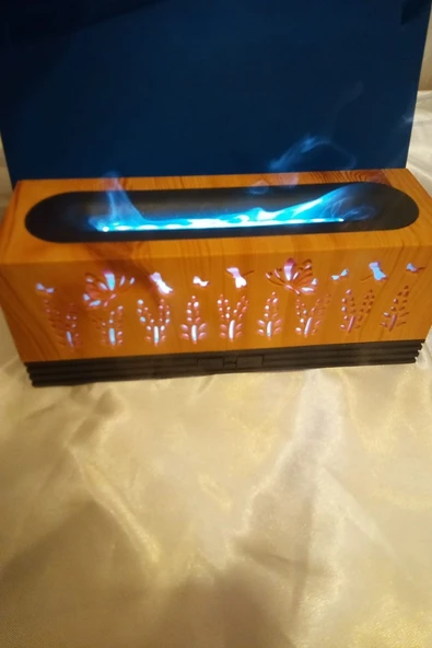 Difüzör Buhar Makinası Hava Temizleyici Led Işıklı Soğuk Buhar Nemlendirici - Resim 2