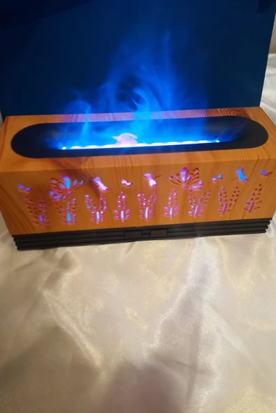 Difüzör Buhar Makinası Hava Temizleyici Led Işıklı Soğuk Buhar Nemlendirici - Resim 4