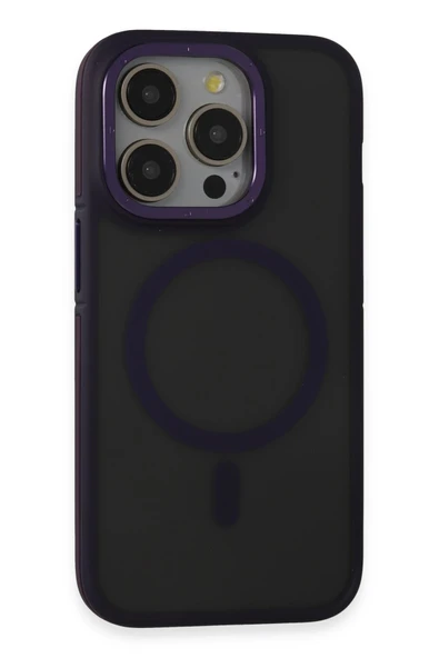 iPhone 14 Pro Max Kılıf Rocky Magsafe Kapak - Derin Mor ürün görseli 1