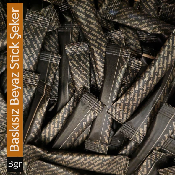 Şeker İstanbul stick şeker 3gr 1000 li koli ürün görseli 1