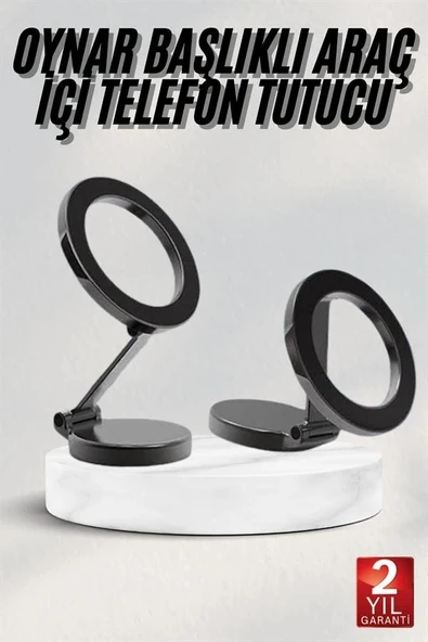 CEYLAN ADAM Araç Içi Telefon Tutucu İOS Uyumlu Magsafe Manyetik Mıknatıslı - Resim 2