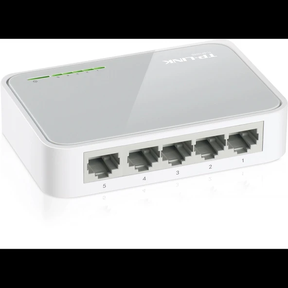 Tp-lınk Tl-sf1005d, 5 Port, Megabit, Yönetilemez, Masaüstü Switch - Resim 2