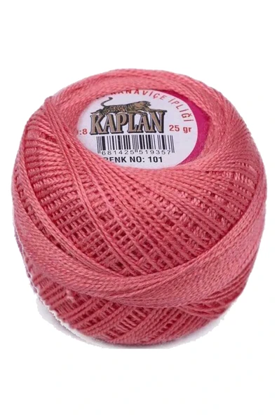 LitaeTrend Kaplan Etamin Ve Kanaviçe İpi 8 No Kod/Renk: 101 - Royaleks ürün görseli 1