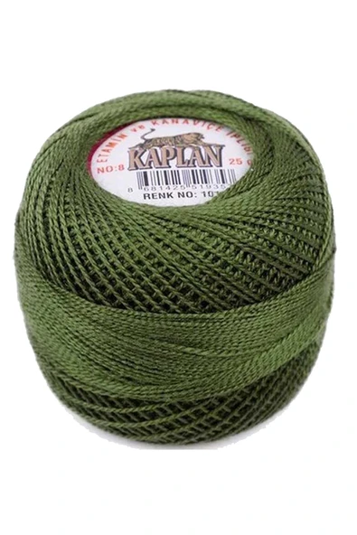LitaeTrend Kaplan Etamin Ve Kanaviçe İpi 8 No Kod/Renk: 1015 - Royaleks ürün görseli 1