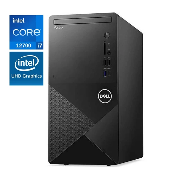 DELL PC VOSTRO 3030 I7-12700 8GB DDR5 512GB SSD UHD 730 UBUNTU N6007VDT3030MT_U Masaüstü Bilgisayar ürün görseli 1