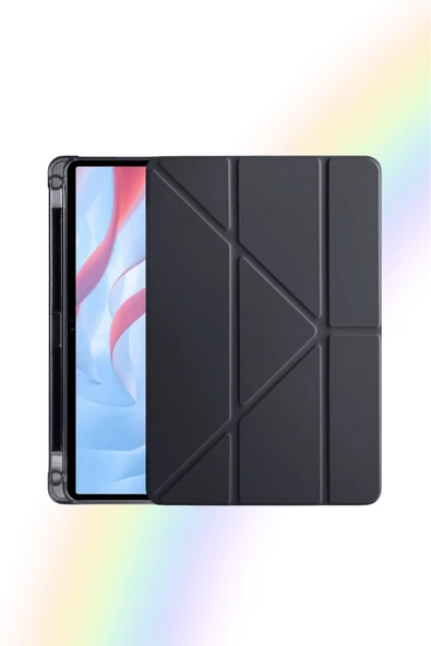 Galaxy Tab A9+ / A9 Plus 11 İnç 2023 Uyumlu Fuchsia Kalem Bölmeli Akıllı Tablet Kılıfı ürün görseli 1