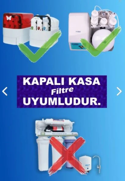 Hyundai Su Arıtma Filtre Seti 3'Lü Takım Ve Bağlantı Parçaları - Nsf Onaylı - Orijinal - Resim 5