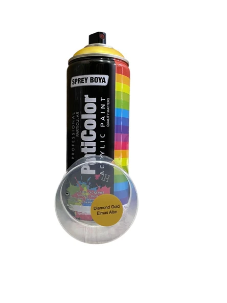 PATİCOLOR ELMAS ALTIN DİAMOND GOLD 400ML ürün görseli 1