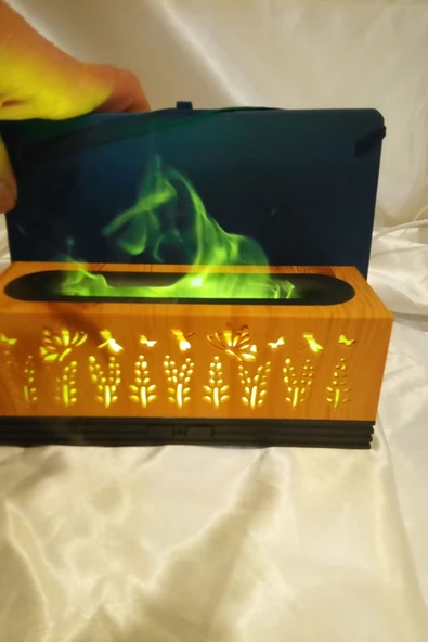 Difüzör Buhar Makinası Hava Temizleyici Led Işıklı Soğuk Buhar Nemlendirici - Resim 6