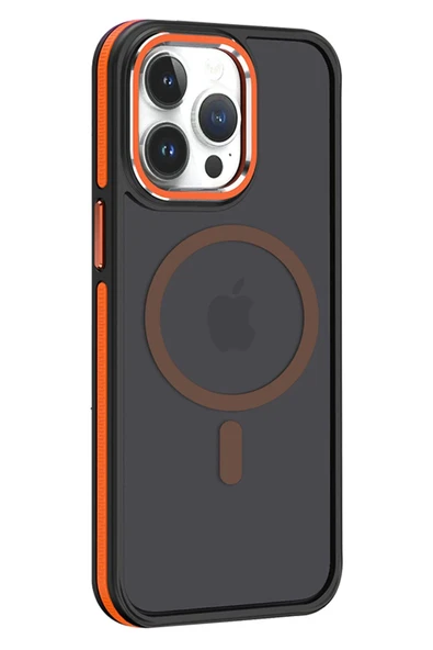 iPhone 14 Pro Winner Magsafe Kapak - Turuncu ürün görseli 1