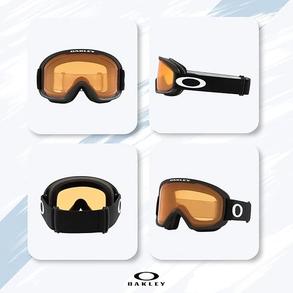 Oakley O-Frame 2.0 Pro M Goggles Gözlük 712501 Matte Black Persimmon - Resim 5
