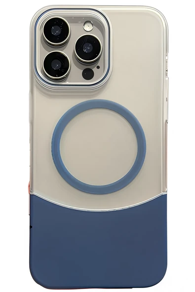 Apple iPhone 15 Pro Max Velar Magsafe Kapak - Lacivert ürün görseli 1