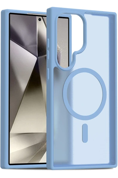 Samsung Galaxy S24 Ultra Jota Magsafe Kapak - Açık Mavi ürün görseli 1
