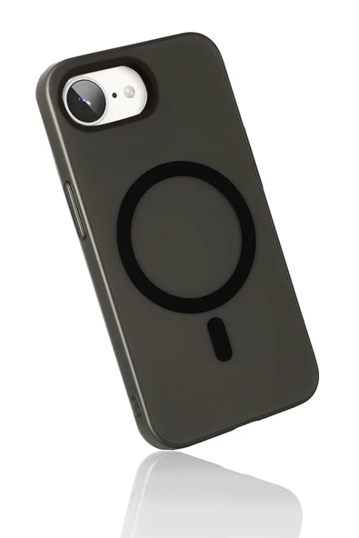 Apple iPhone 16E Tuna PC Slim Magsafe Kapak - Lacivert - Resim 2