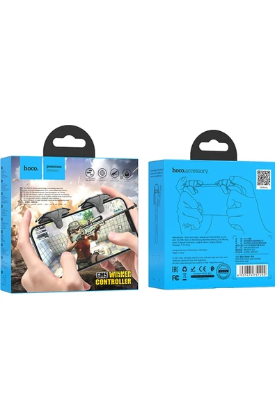 Hoco. GM5 Oyun Tuşu Silikonlu - Gri - Resim 5