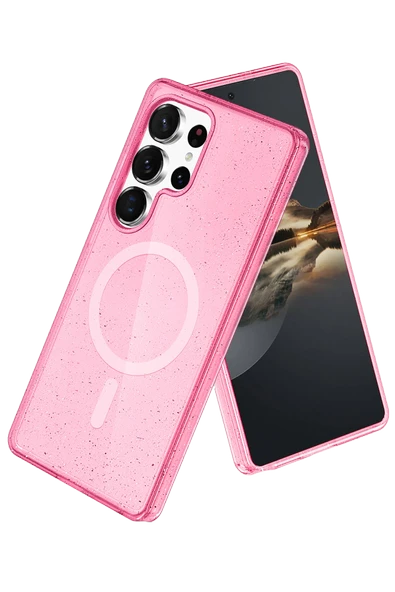 Samsung Galaxy S25 Ultra Star Magsafe Kapak - Pembe ürün görseli 1