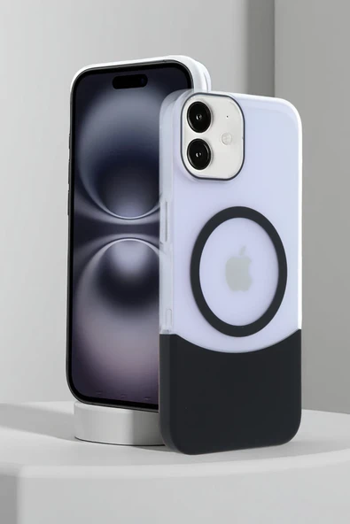 iPhone 11 Velar Magsafe Kapak - Siyah - Resim 4