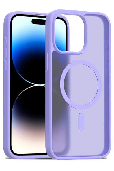 iPhone 14 Pro Max Jota Magsafe Kapak - Lila ürün görseli 1