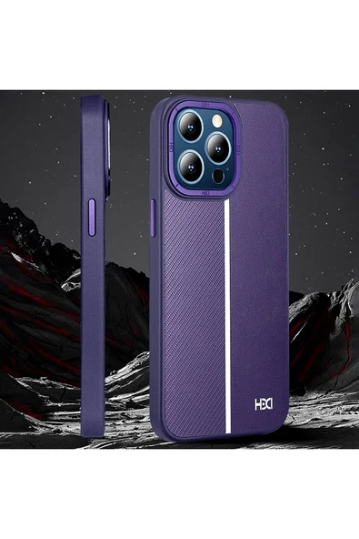 iPhone 15 Pro Kılıf HBC-155 Lizbon Kapak - Lacivert - Resim 4