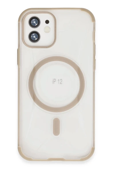iPhone 12 Hilton Magsafe Kapak - Gold ürün görseli 1