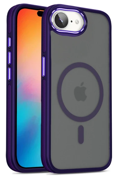 iPhone 16E Winner Magsafe Kapak - Derin Mor ürün görseli 1