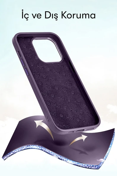 iPhone 14 Pro Kılıf HBC-163 Times Kapak - Lacivert - Resim 6