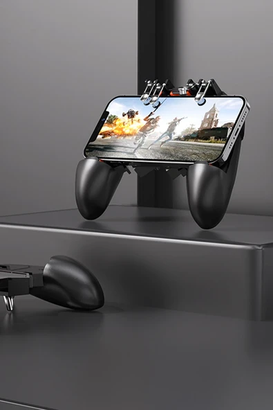 Hoco. GM7 Eagle 6 Parmak Kontrollü Mobil Oyun Kolu - Siyah - Resim 7