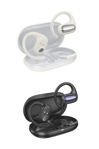 Hoco. EA4 Bluetooth 5.3 Kablosuz TWS Kulaklık - Beyaz - Resim 3
