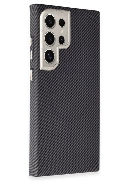 Samsung Galaxy S24 Ultra HBC-263 Monaco Kapak - Siyah - Resim 4