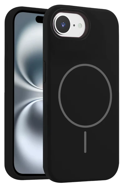 iPhone 16E Kılıf Jully Magsafe Kapak - Siyah ürün görseli 1