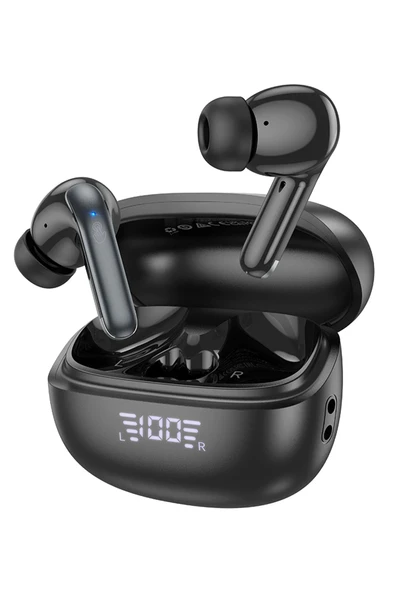 Hoco. EQ5 Energy Aktif Gürültü Engelleyici Özellikli Bluetooth 5.3 Kablosuz TWS Airpods Kulaklık - Siyah - Resim 9